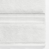 Thick and Plush Solid Cotton Bath Towel, Arctic White